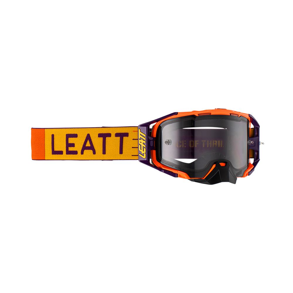 Leatt 2024 Goggles Velocity 6.5 Indigo - Grey Anti-Fog Lens